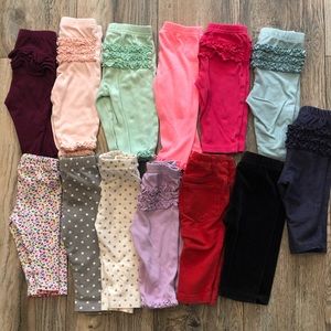 Baby Girl Pants BUNDLE